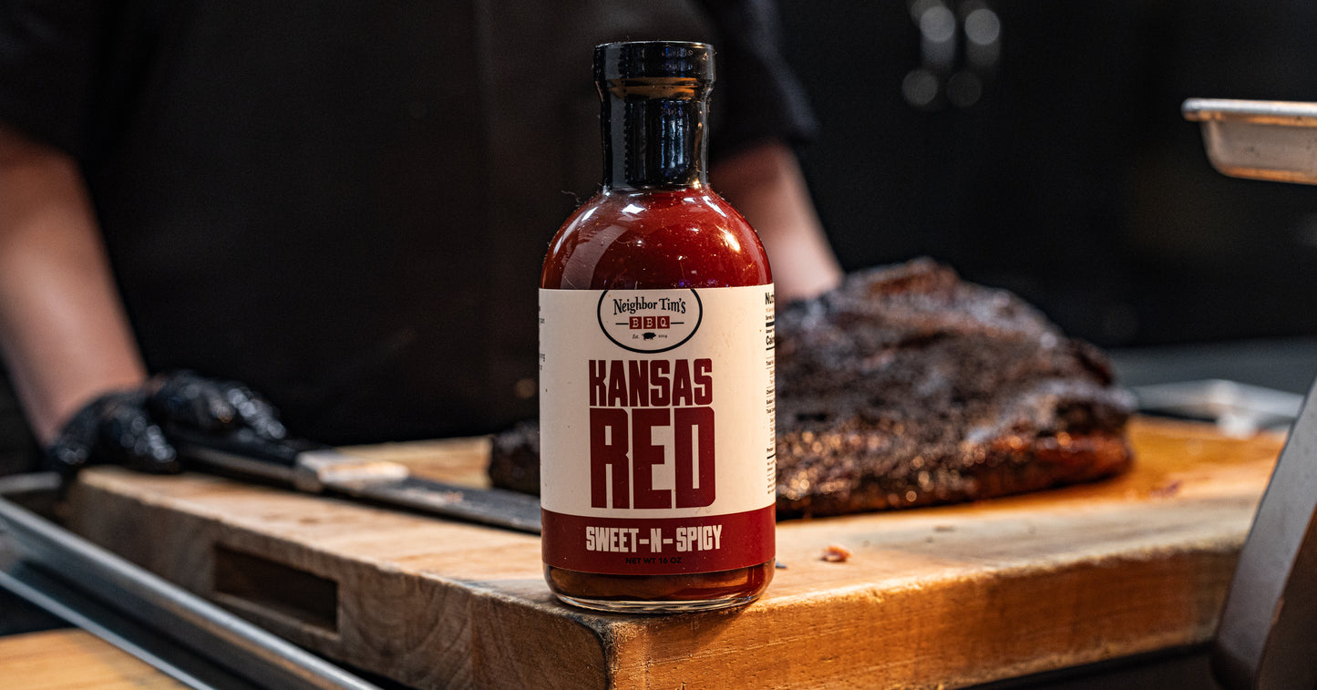 Neighbor Tim's Kansas Red BBQ Sauce